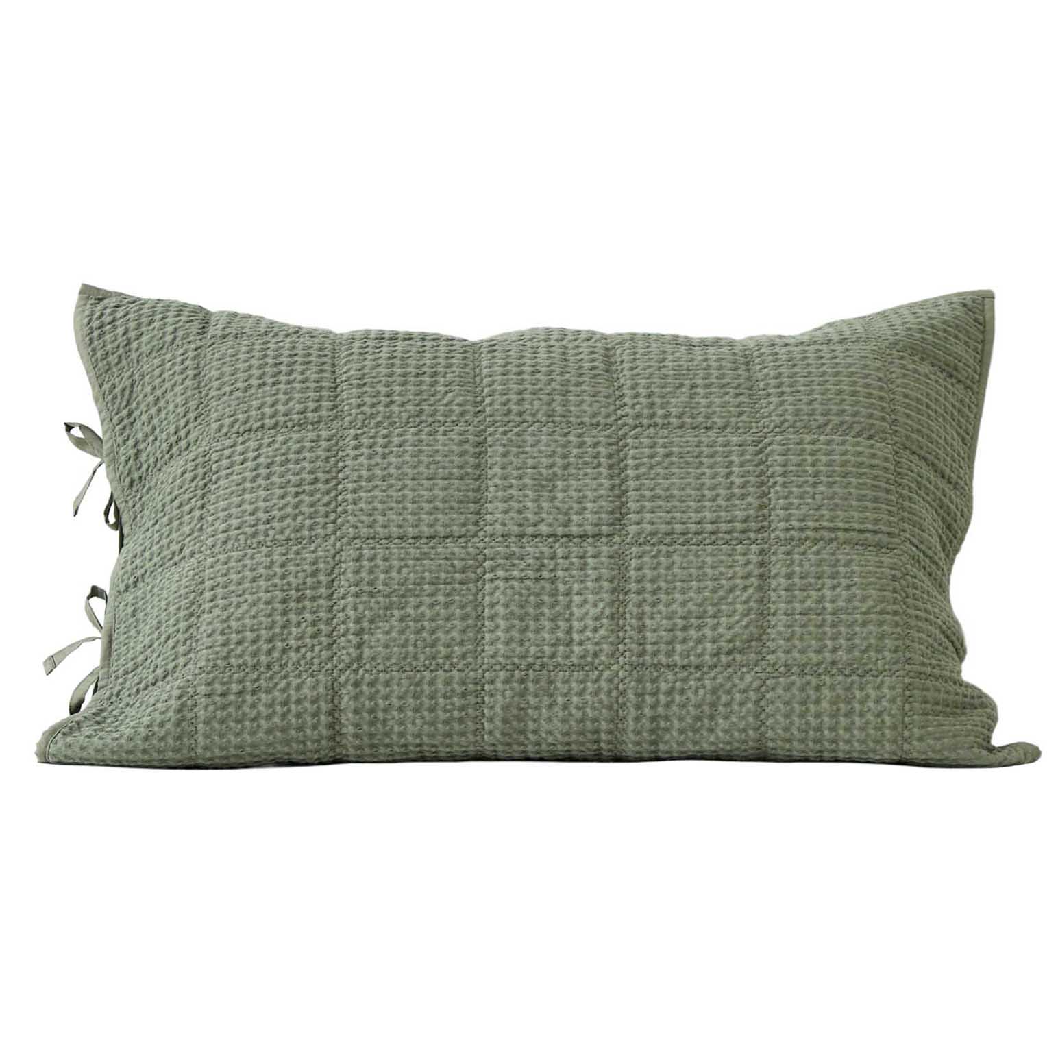 Wallace Cotton Sloane Cotton Waffle Standard Pillowcase